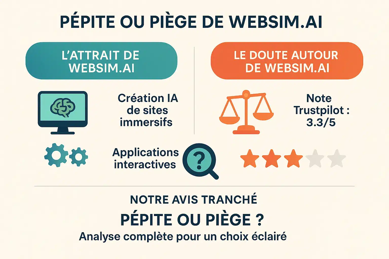 Websim Avis 2026 — Outil de création de sites web IA : fiable ou arnaque